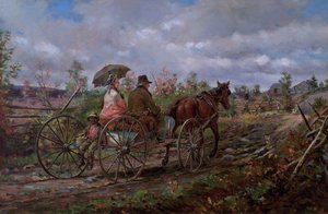 À vista do lar de Edward Lamson Henry